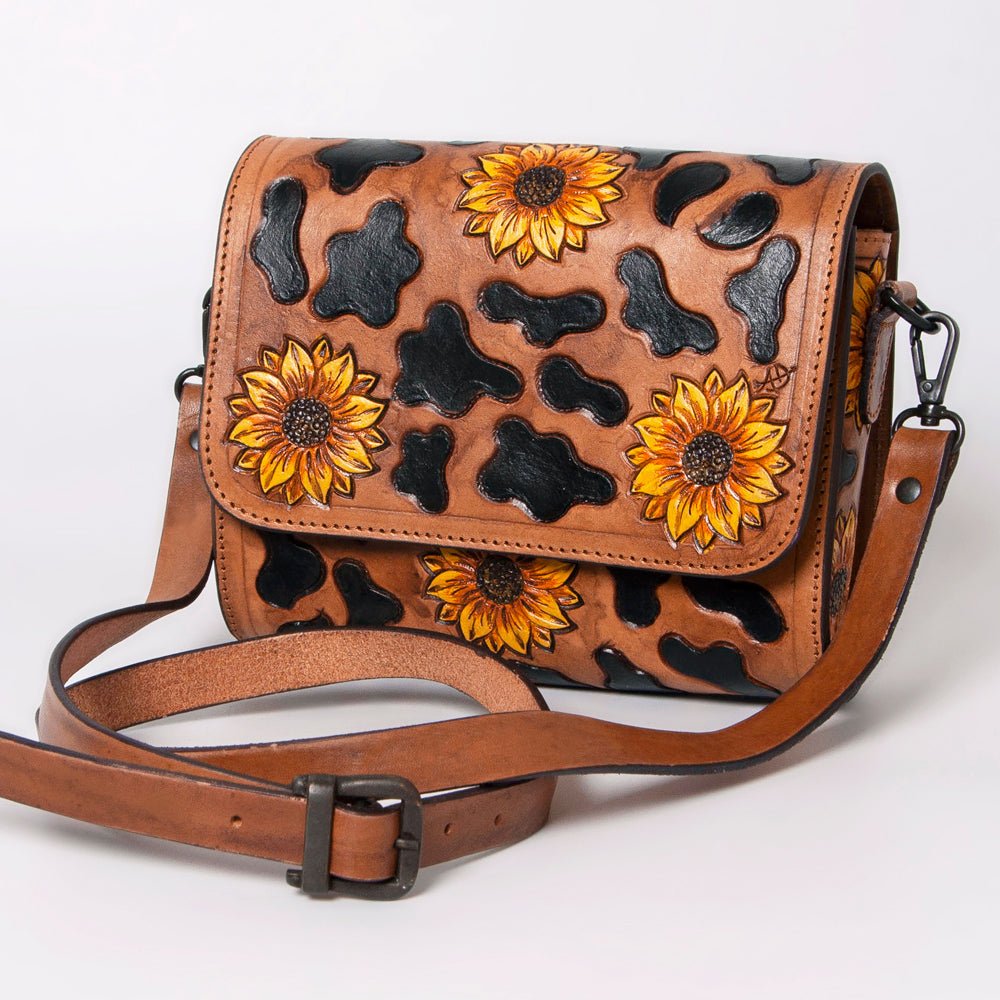 American Darling Hand Tooled Genuine Leather