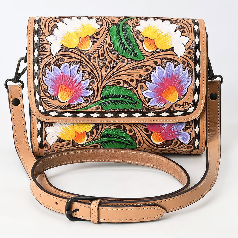 American Darling Hand Tooled Genuine Leather
