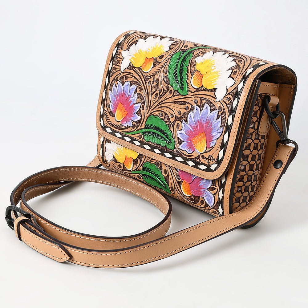American Darling Hand Tooled Genuine Leather