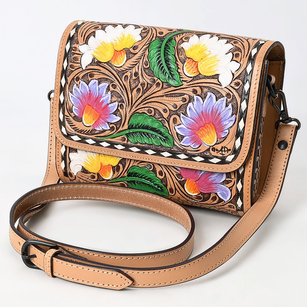 American Darling Hand Tooled Genuine Leather
