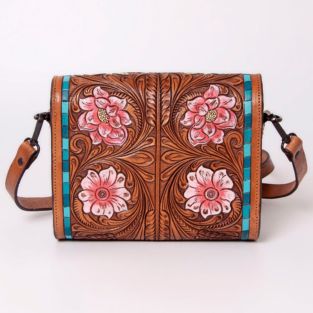 American Darling Hand Tooled Genuine Leather