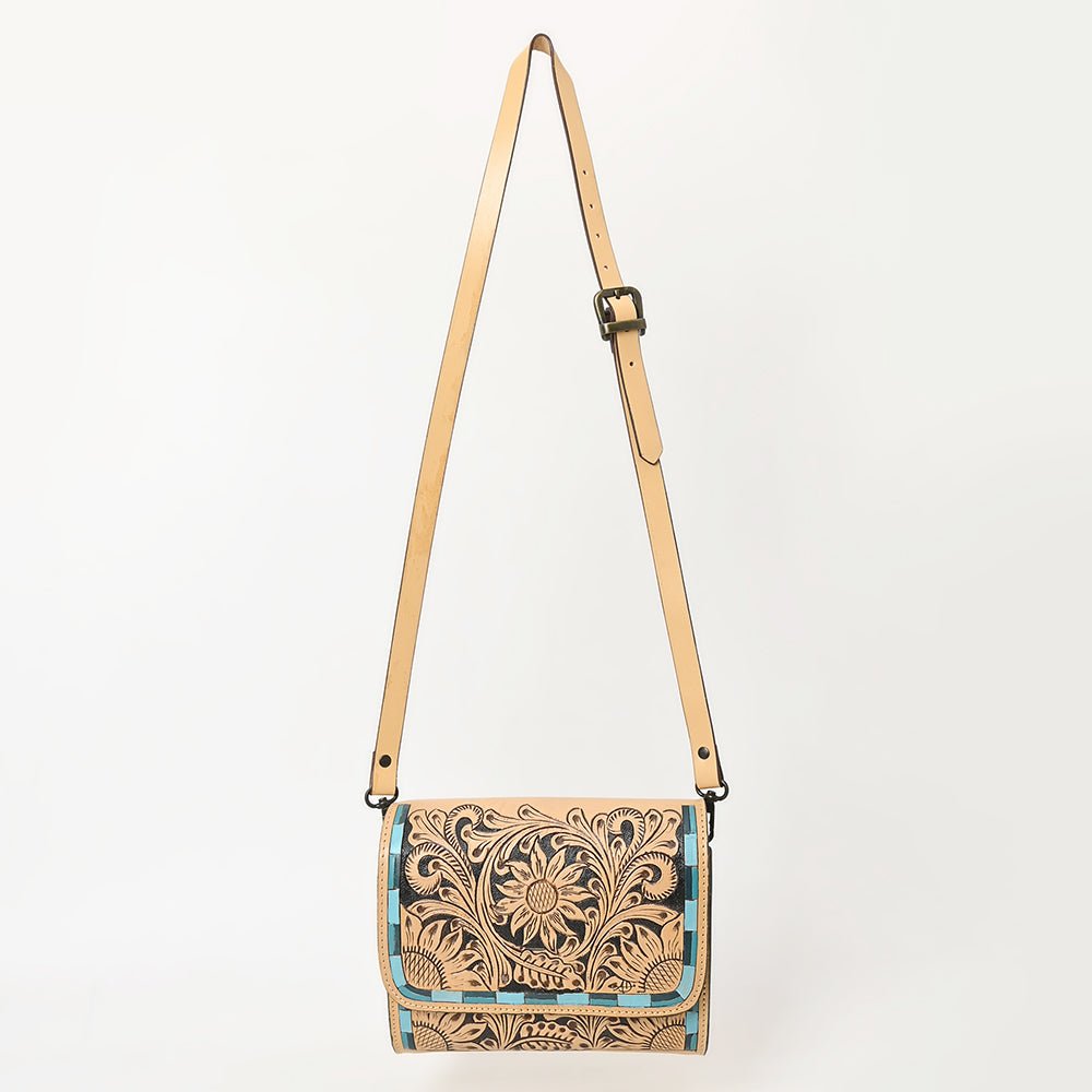 American Darling Hand Tooled Genuine Leather
