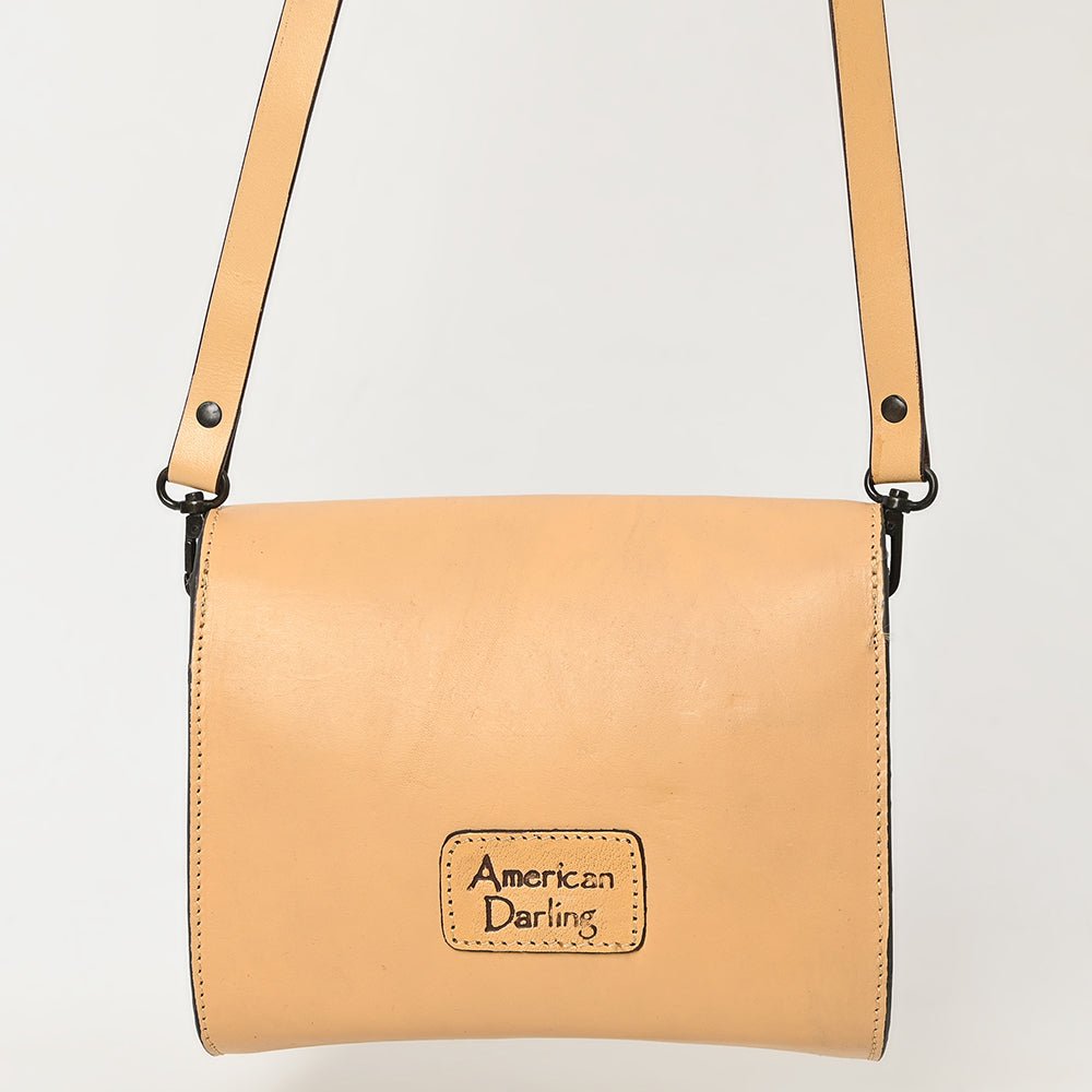 American Darling Hand Tooled Genuine Leather