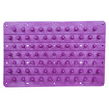 C-23"X14" Itchin Post Horse Animal Grooming Pads Made In The Usa Purple