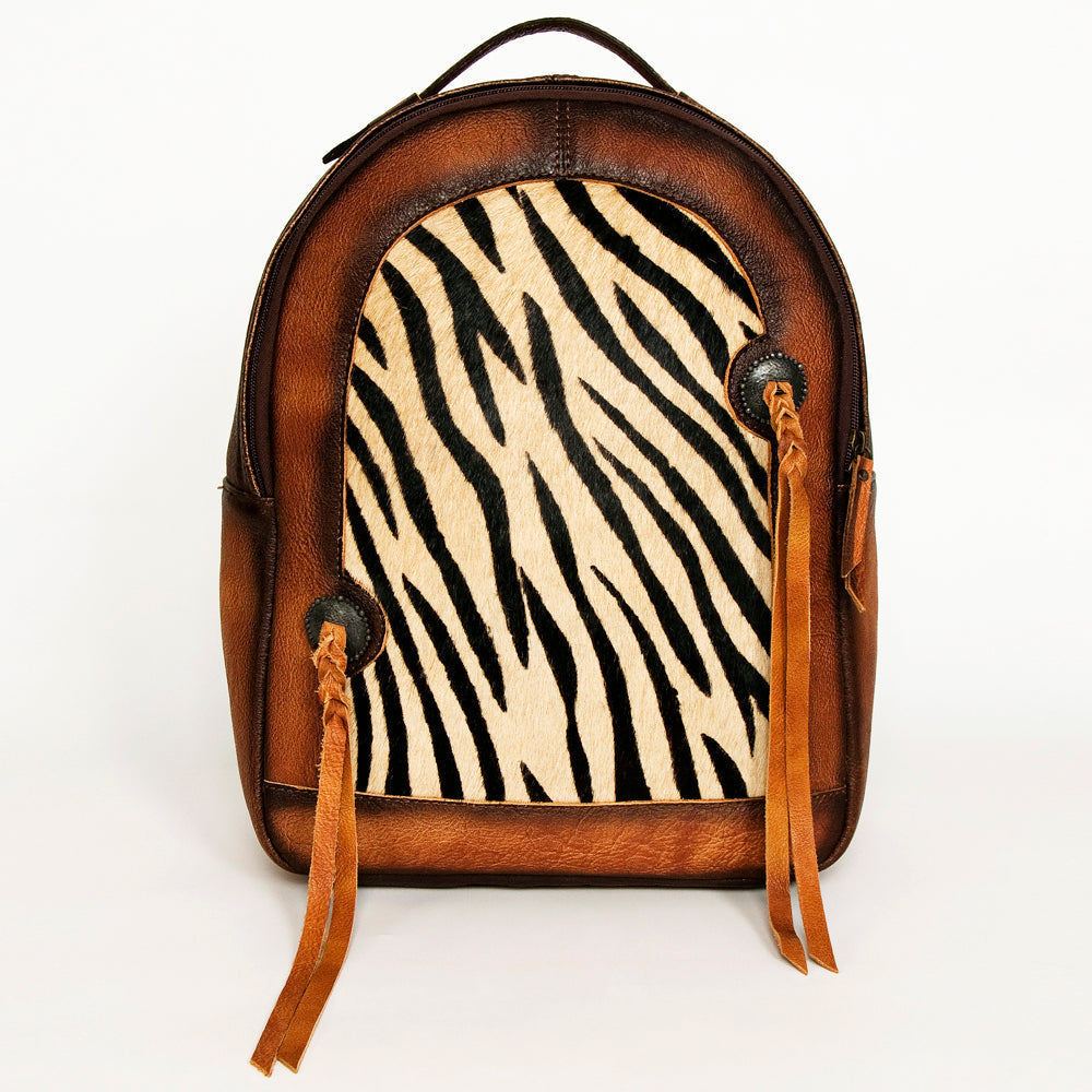 American Darling Hair-On Leather Backpack