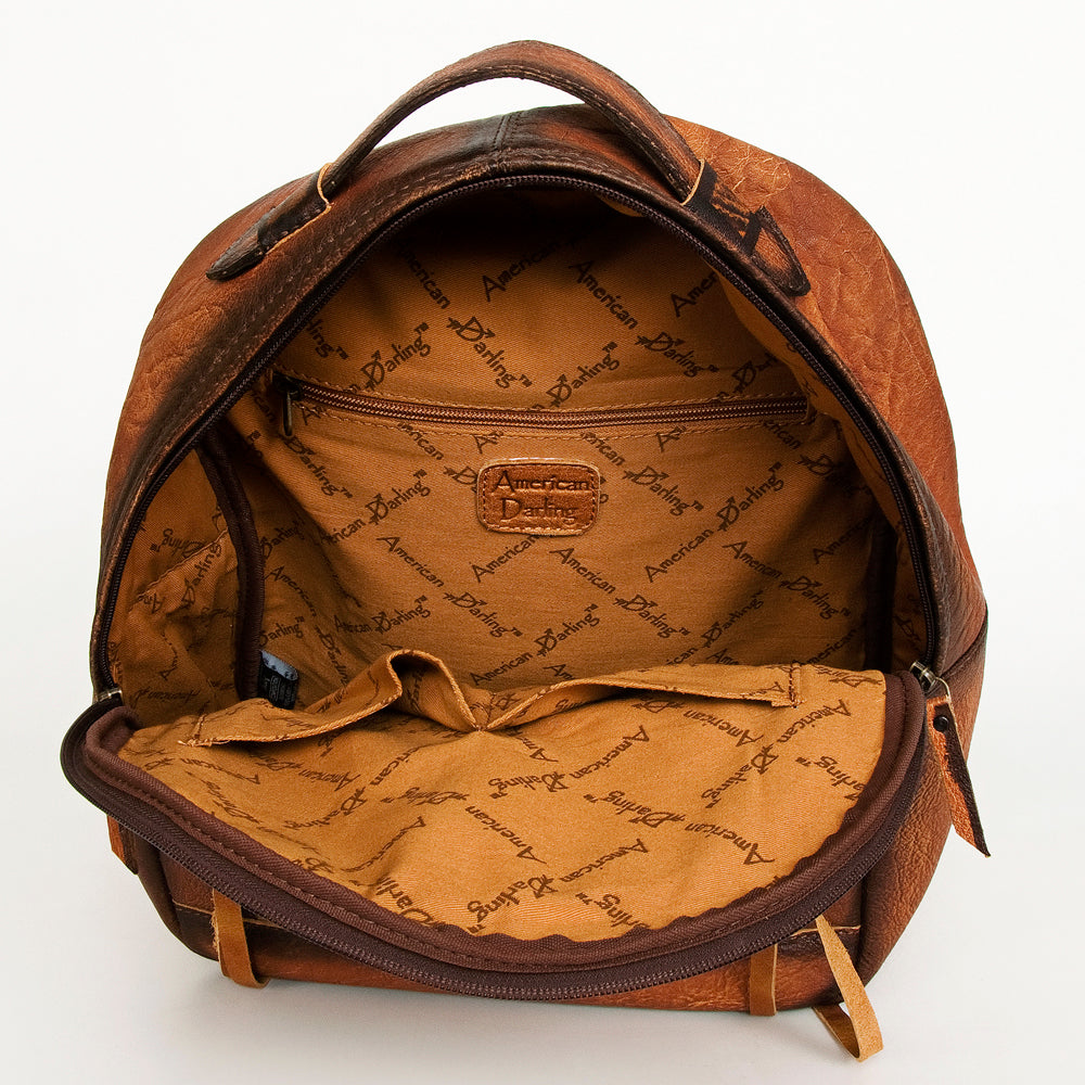 American Darling Hair-On Leather Backpack