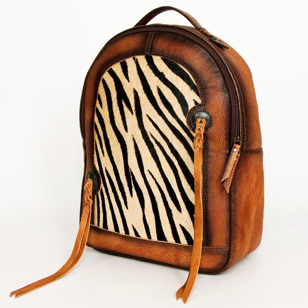 American Darling Hair-On Leather Backpack