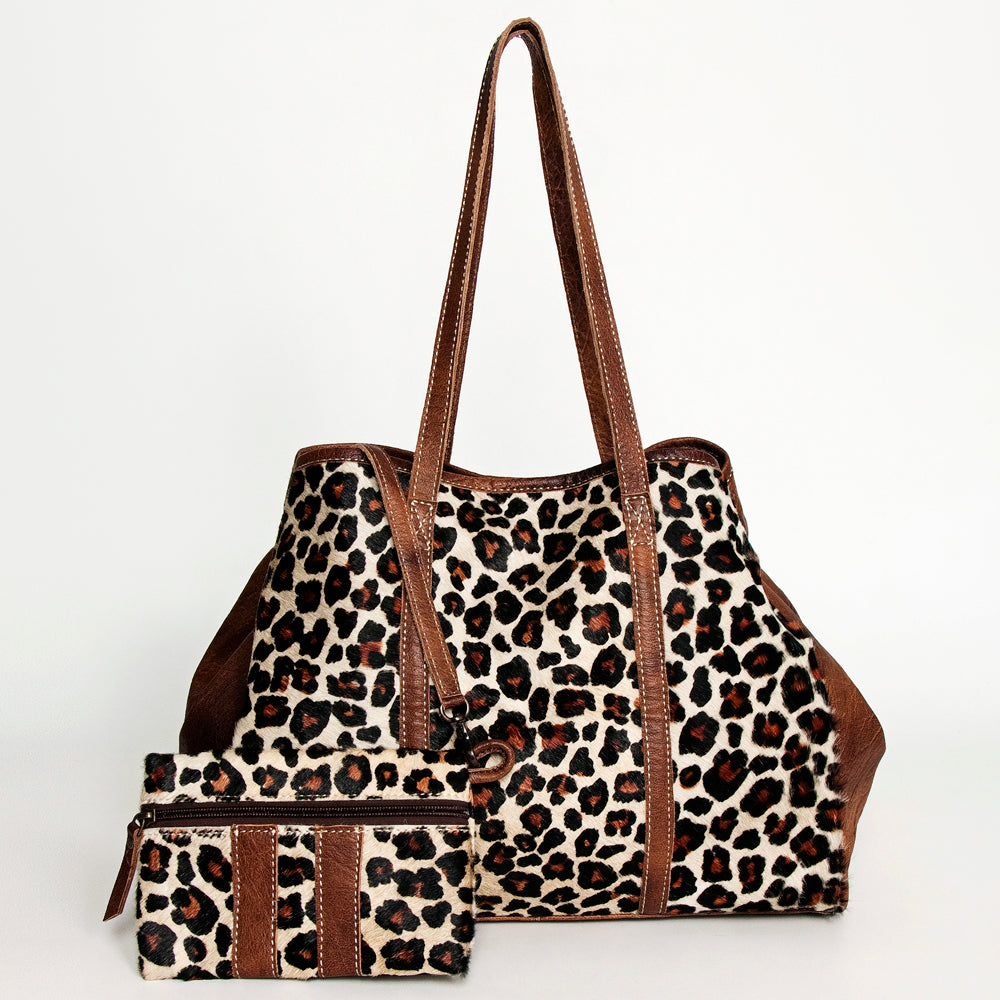 American Darling Hair-On Genuine Leather Tote