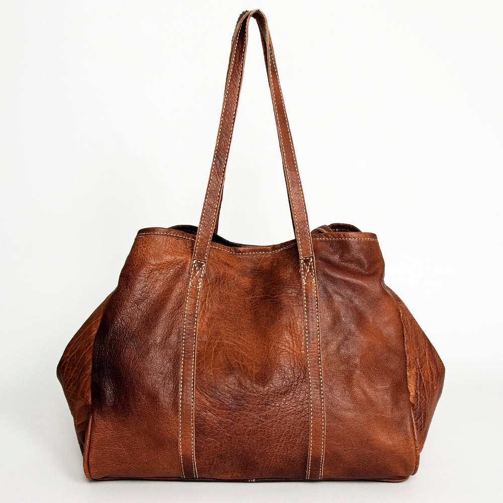 American Darling Hair-On Genuine Leather Tote