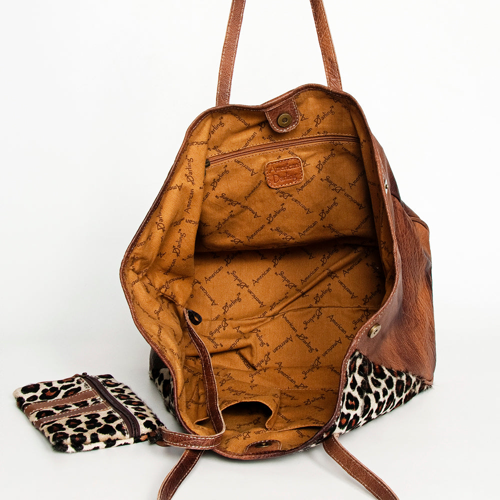 American Darling Hair-On Genuine Leather Tote