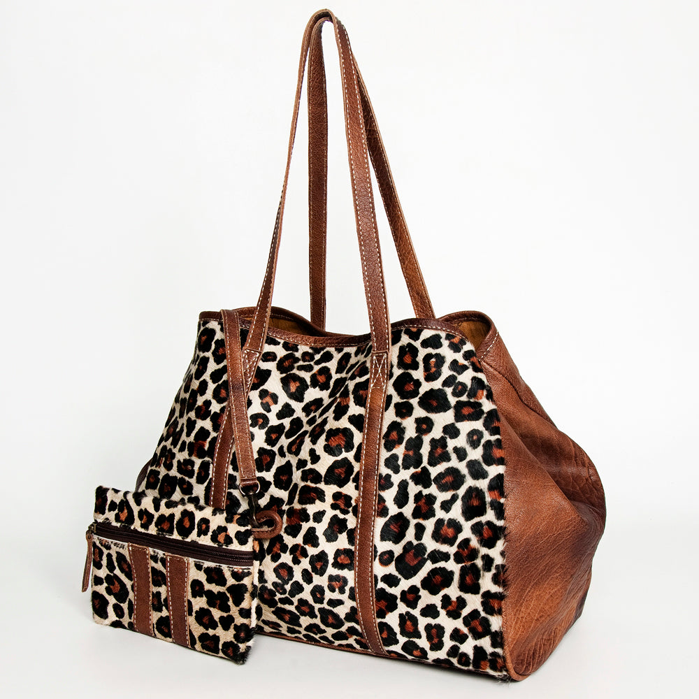 American Darling Hair-On Genuine Leather Tote