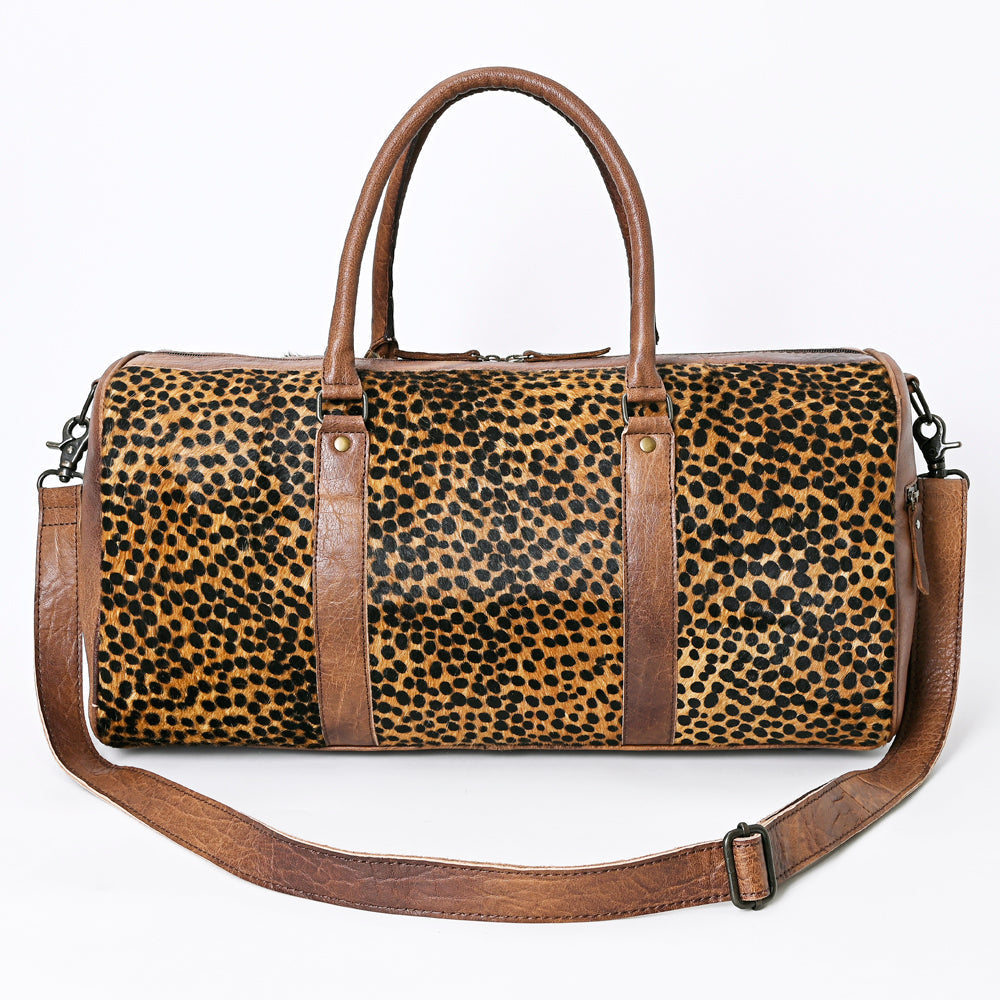 American Darling Women's Duffel Bag Western Hair On Genuine Leather Handbag and Ladies Purse