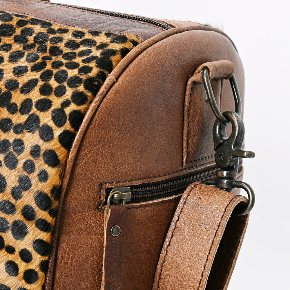 American Darling Women's Duffel Bag Western Hair On Genuine Leather Handbag and Ladies Purse
