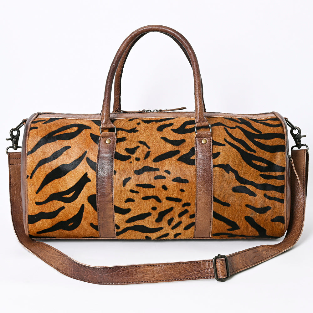 American Darling Women's Duffel Bag Western Hair On Genuine Leather Handbag and Ladies Purse
