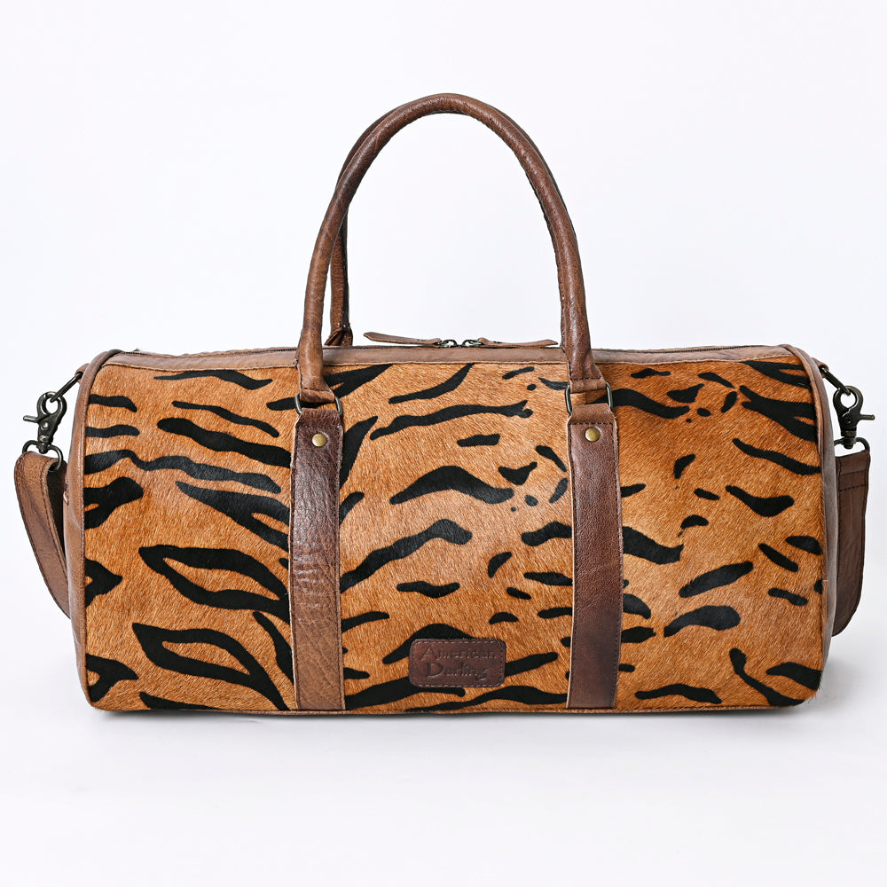 American Darling Women's Duffel Bag Western Hair On Genuine Leather Handbag and Ladies Purse