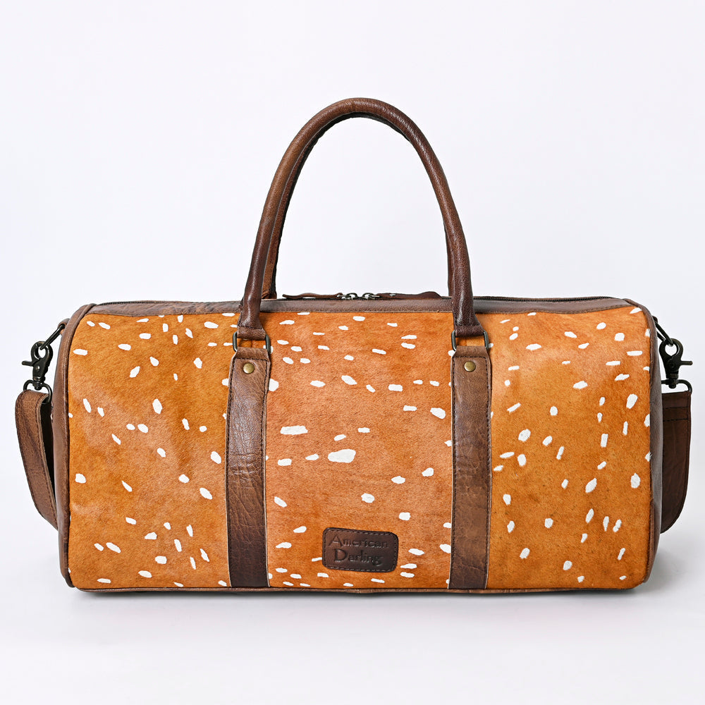 American Darling Women's Duffel Bag Western Hair On Genuine Leather Handbag and Ladies Purse
