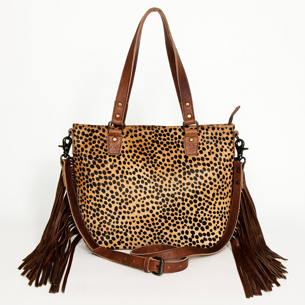 American Darling Tote Hair-On Genuine Leather