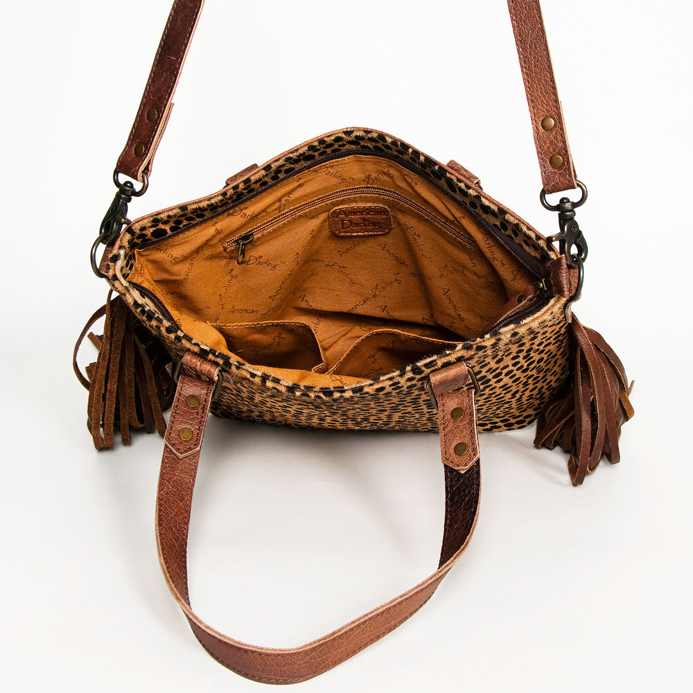 American Darling Tote Hair-On Genuine Leather