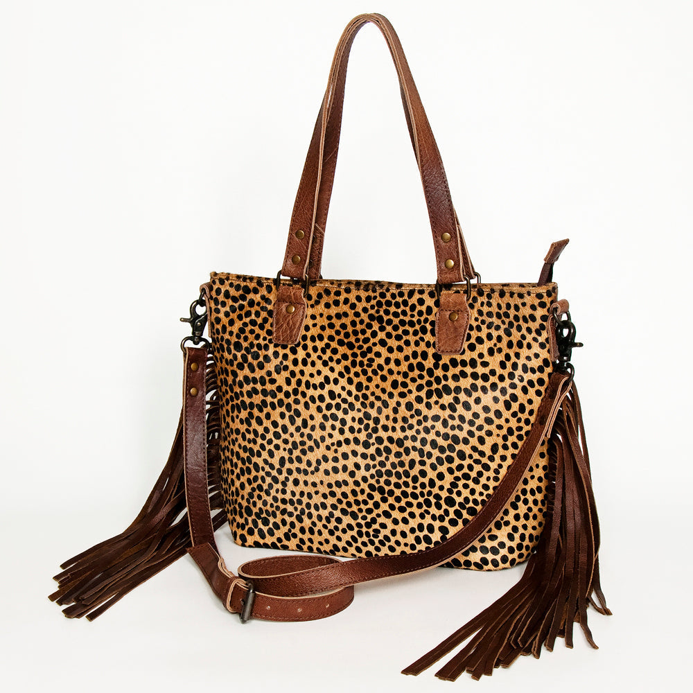 American Darling Tote Hair-On Genuine Leather