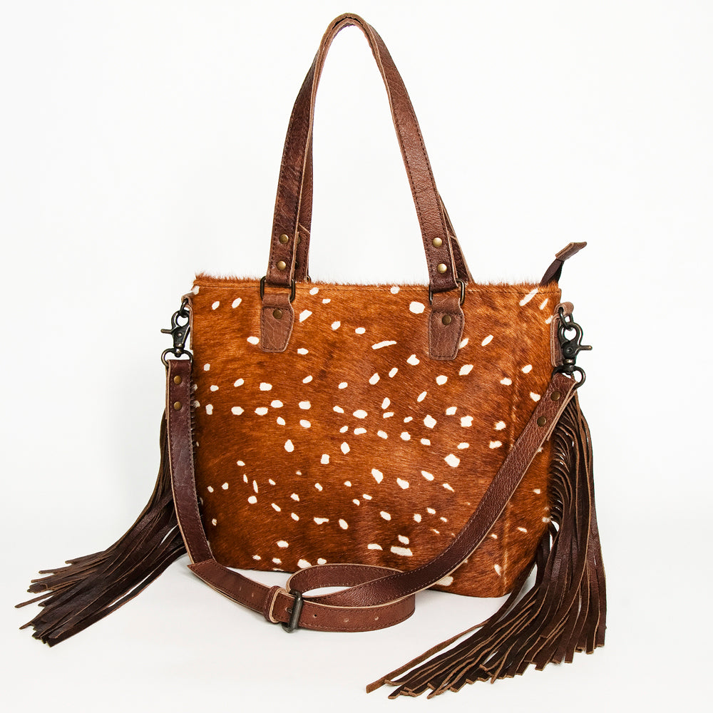 American Darling Tote Hair-On Genuine Leather