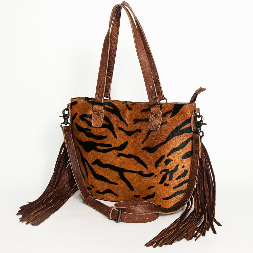 American Darling Tote Hair-On Genuine Leather