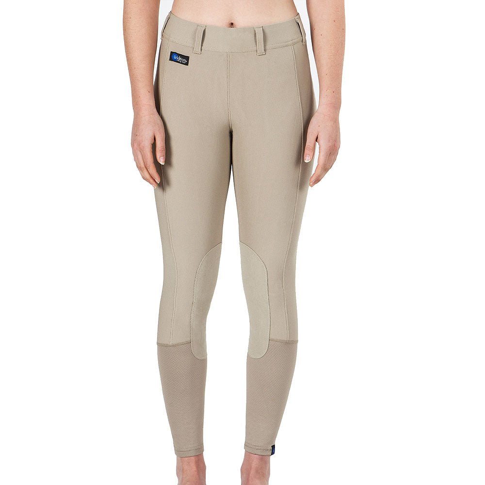 X Lrg Irideon Cadence Stretch Knee Patch Horse Riding Regular Breech Classic Tan