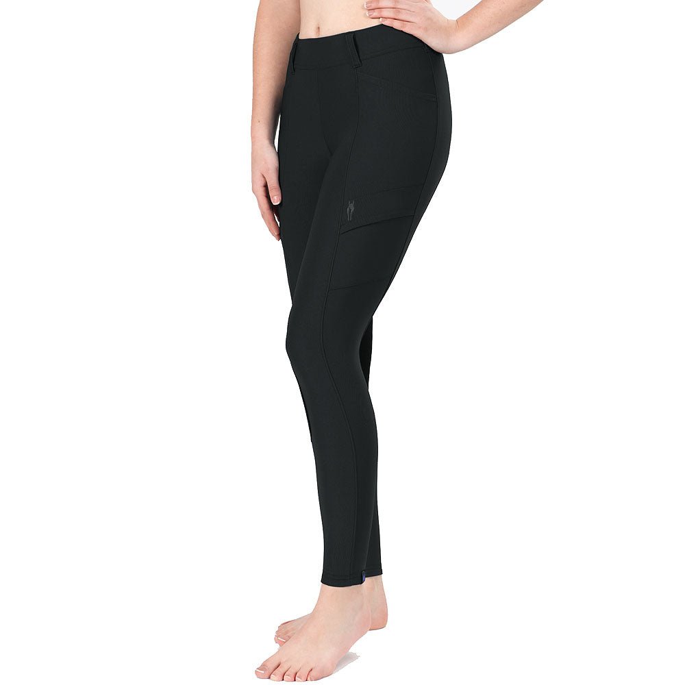 Medium Irideon Kids Issential Horse Riding Cargo Tight Black