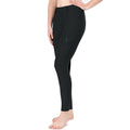 Kids Medium Black Cargo Tight Tights With Contour Pockets For Everyday Essentials