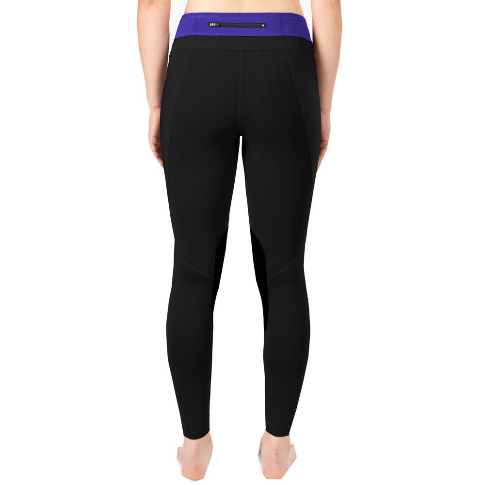 X Large Kids Synergy Compressive Tights Black Azurite