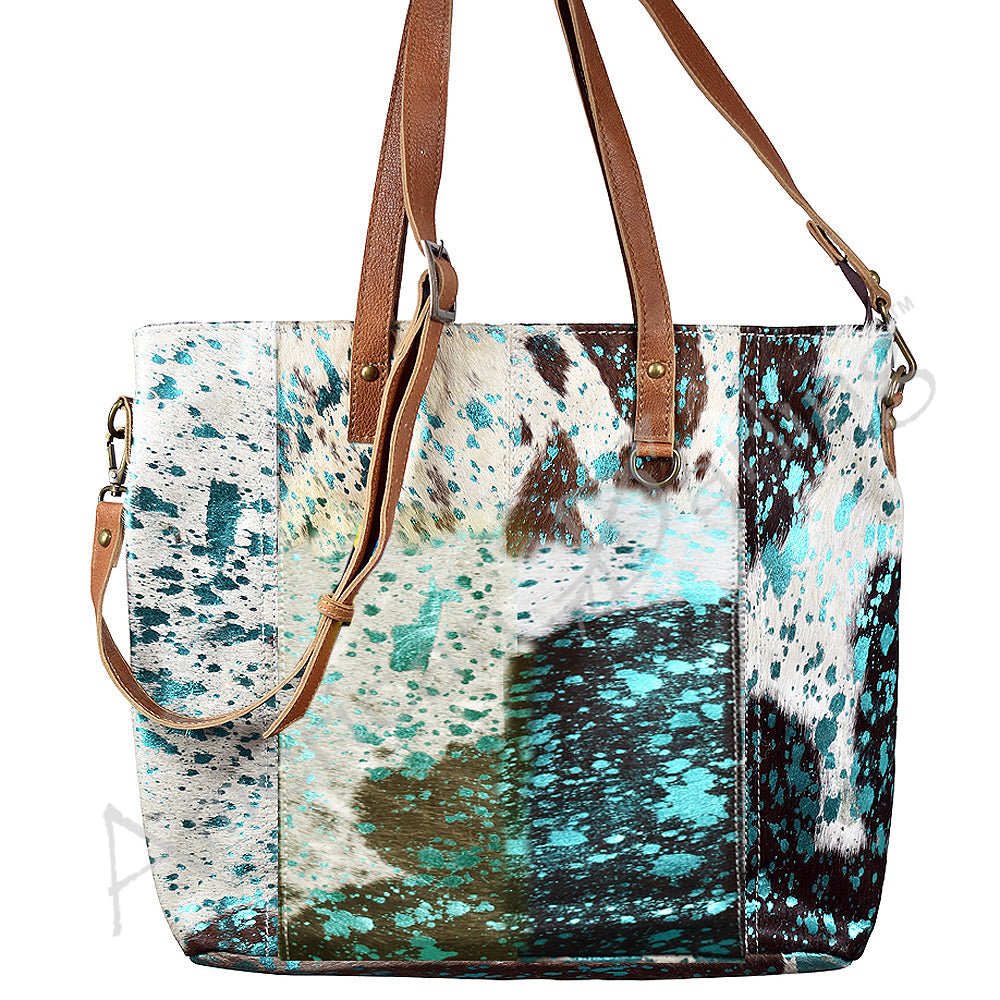 American Darling Tote Hair-On Genuine Leather