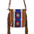 American Darling Saddle Blanket Genuine Leather Large Crossbody Bag
