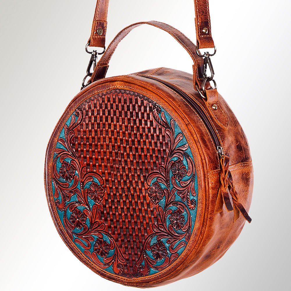 American Darling Hand Tooled Genuine Leather