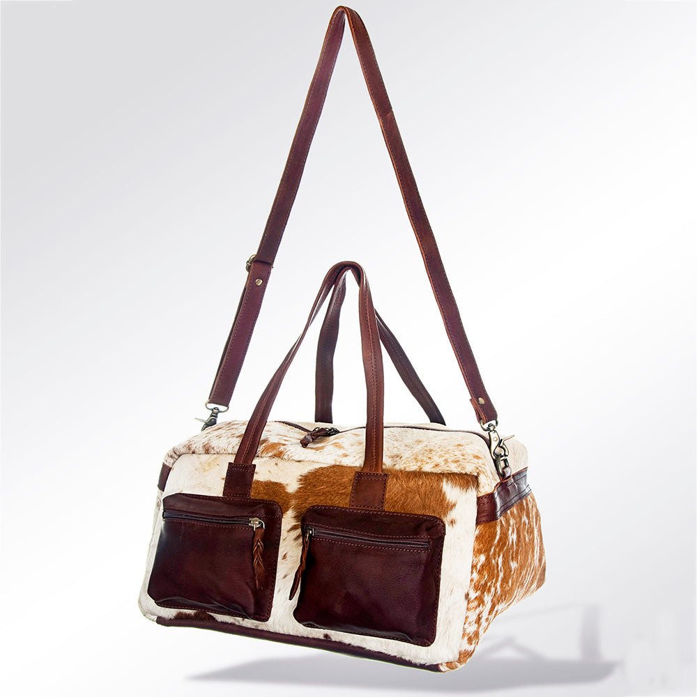 Hair On Leather Western Style Women's Briefcase