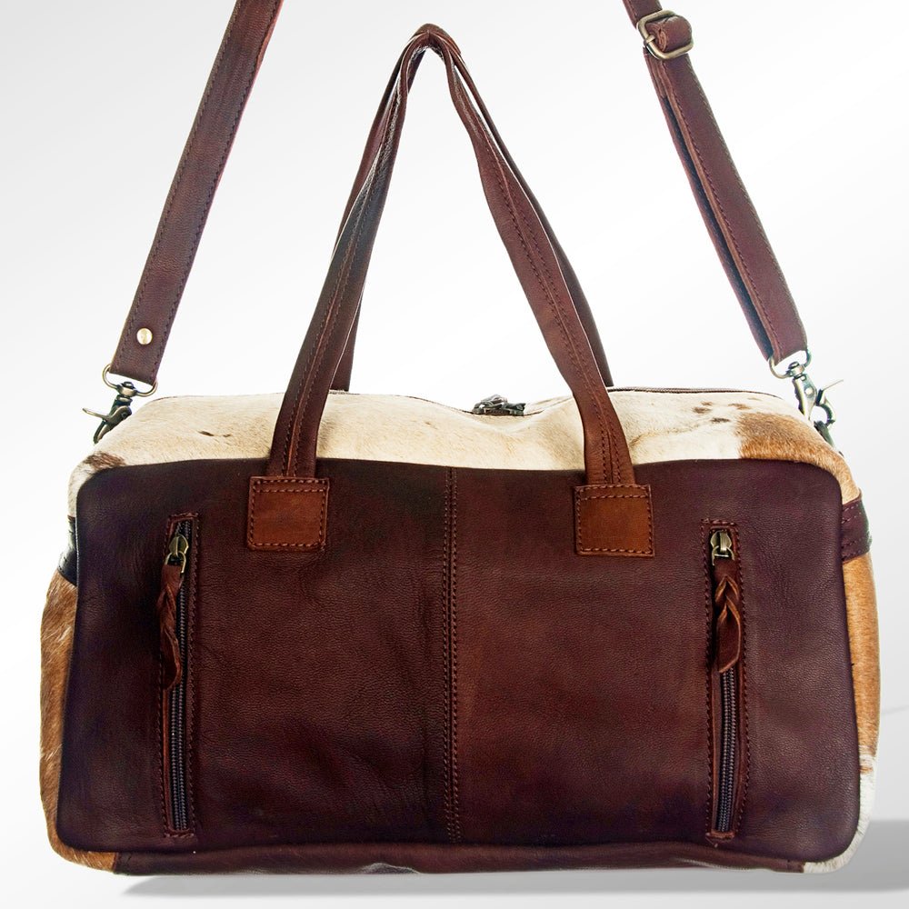 Hair On Leather Western Style Women's Briefcase