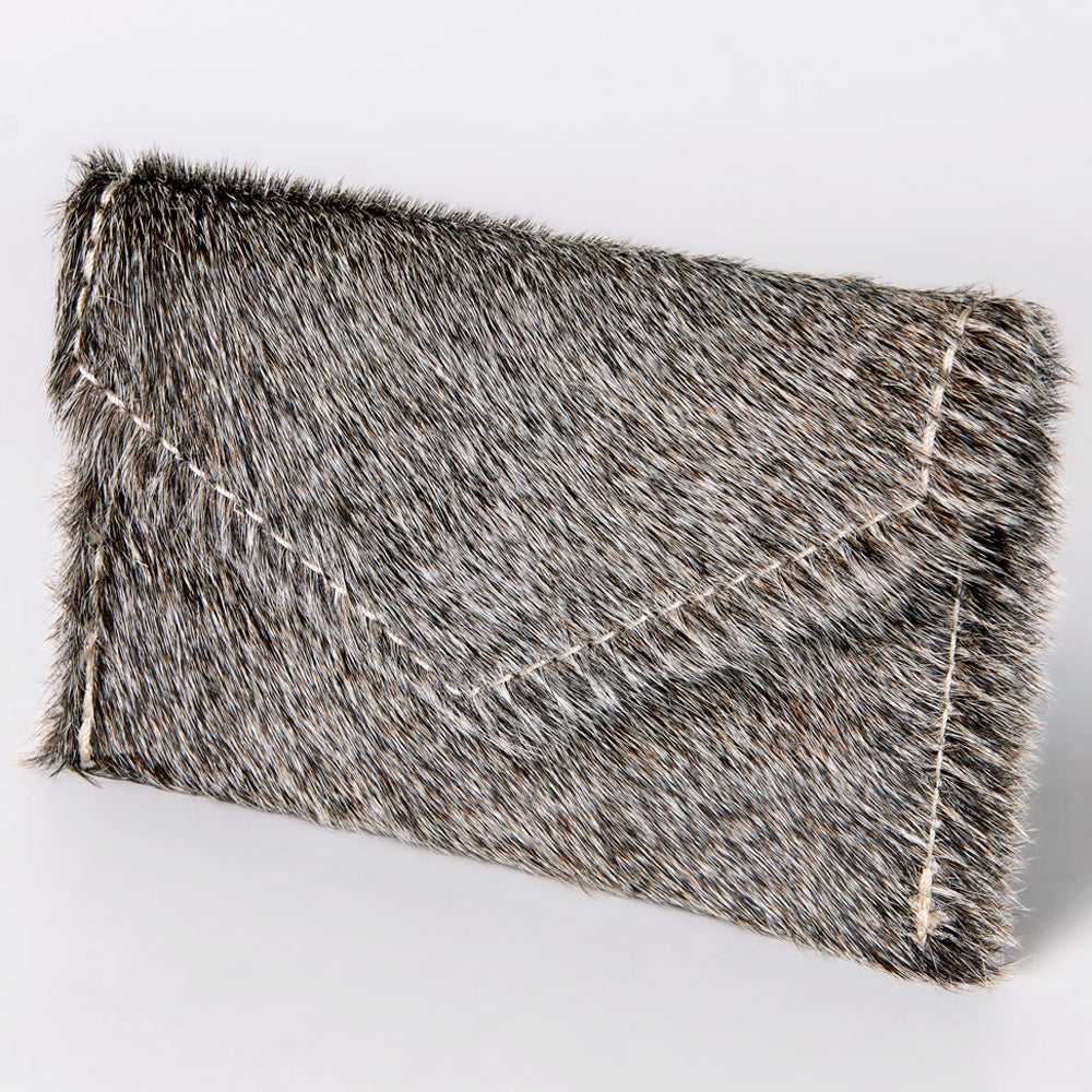 American Darling Coin Purse Bag Handcrafted from Hair-On Cowhide and Genuine Leather with Snap Closure and Compact Design