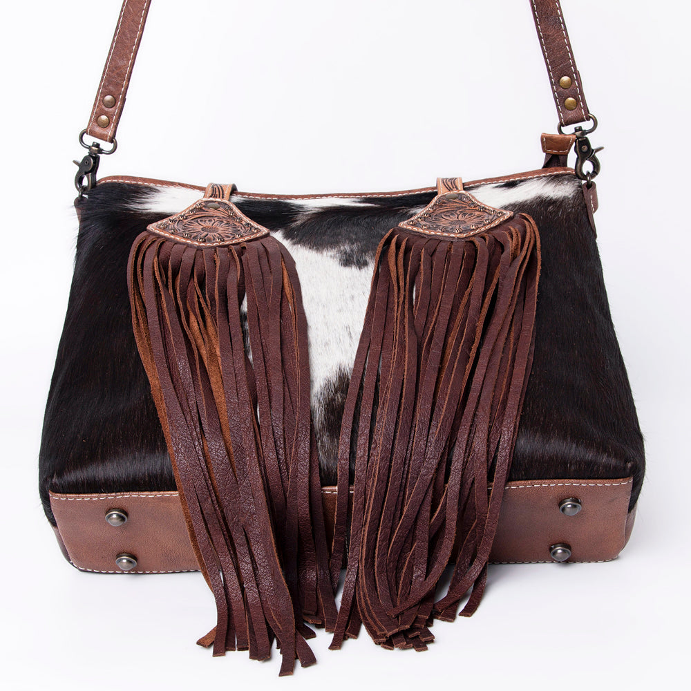 American Darling Hair-On Leather Tote