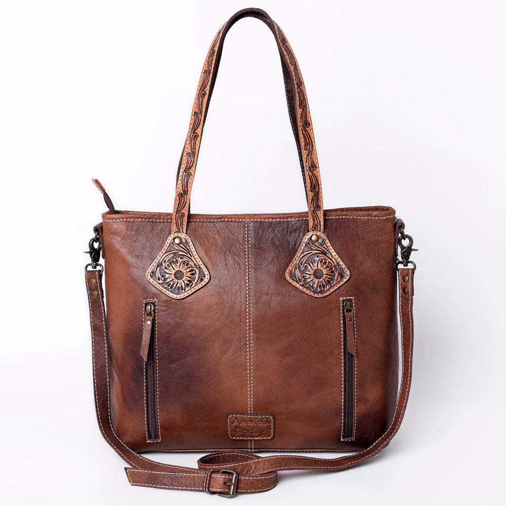 American Darling Hair-On Leather Tote