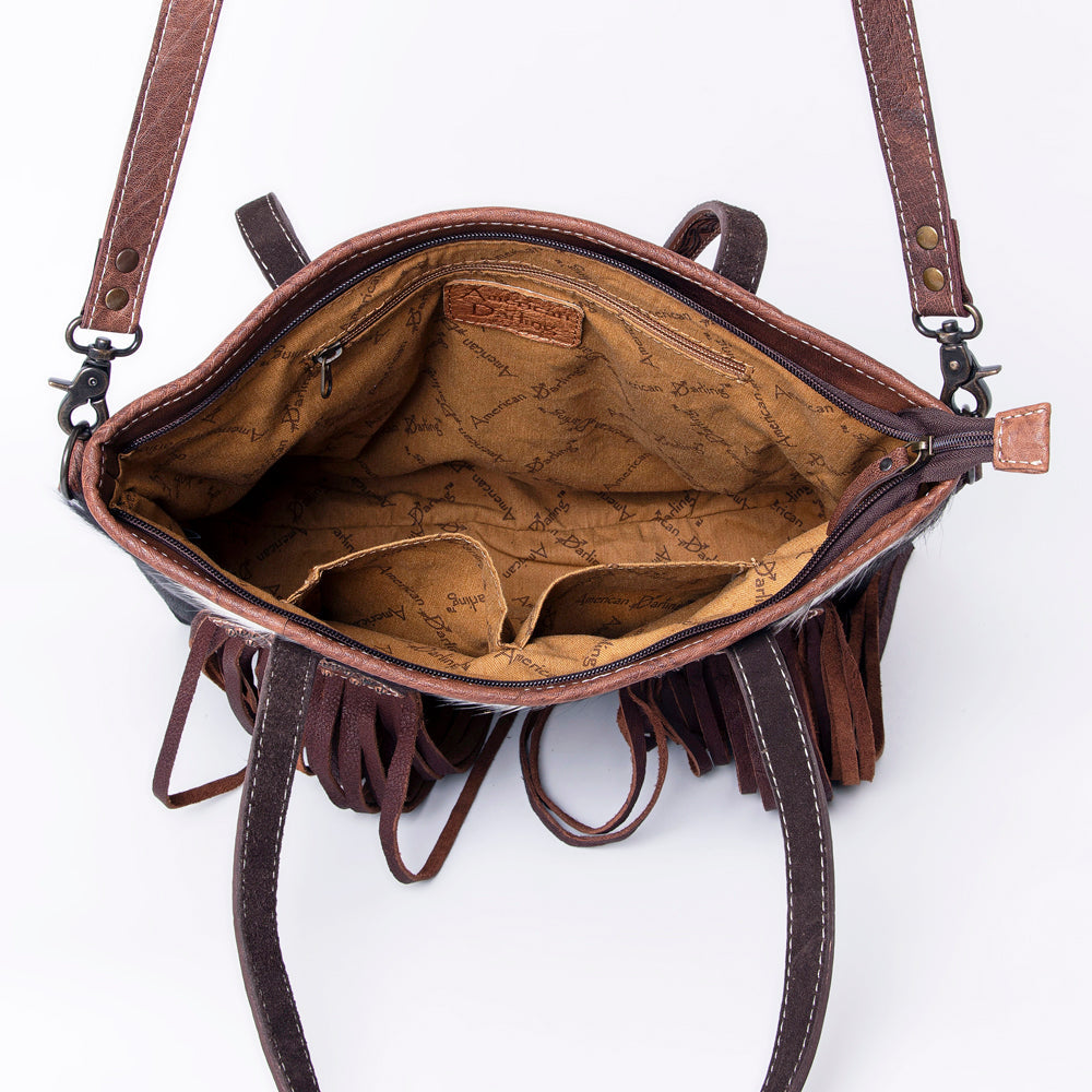 American Darling Hair-On Leather Tote