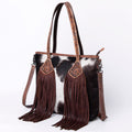 American Darling Hair-On Leather Tote