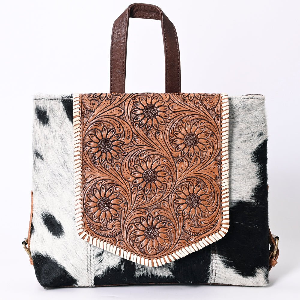 OHLAY Hair-On Leather Backpack