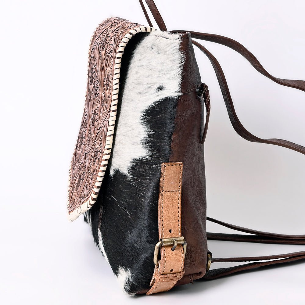 OHLAY Hair-On Leather Backpack