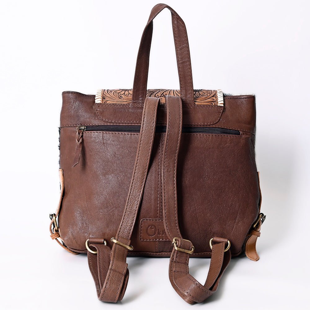 OHLAY Hair-On Leather Backpack