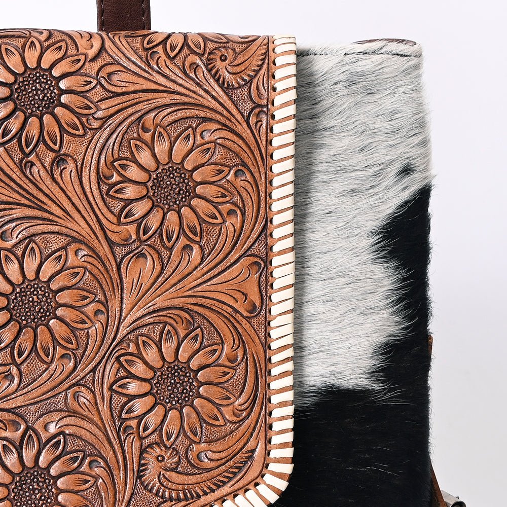 OHLAY Hair-On Leather Backpack