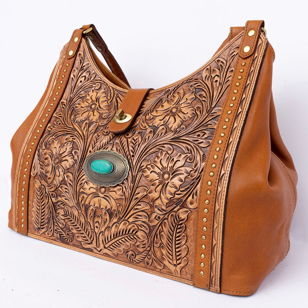 American Darling Hand Tooled Genuine Leather