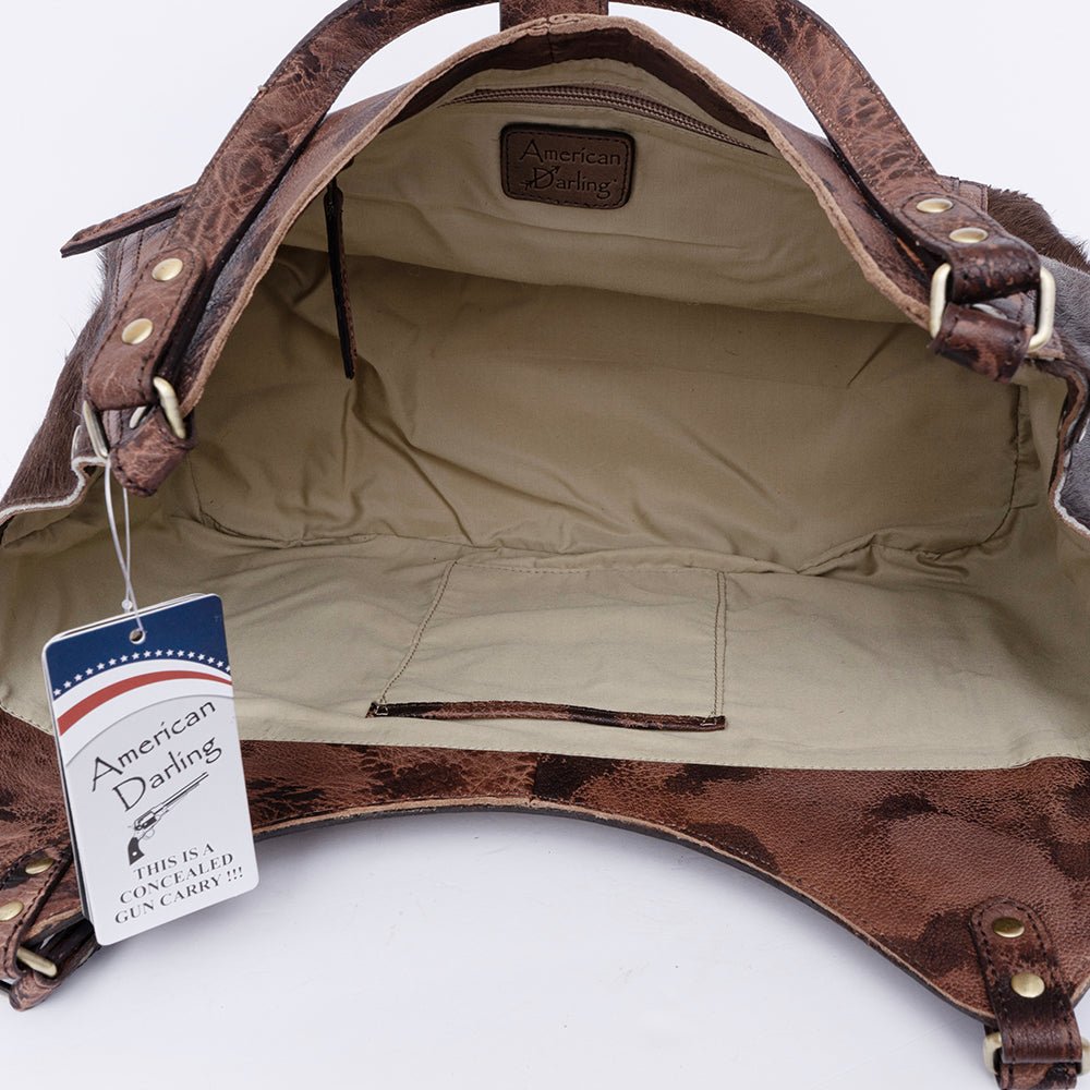 American Darling Hand Tooled Genuine Leather