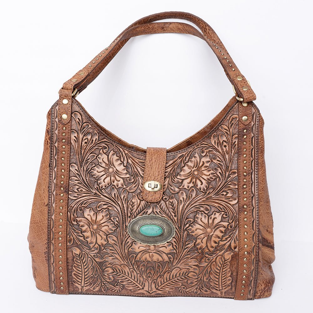 American Darling Hand Tooled Genuine Leather