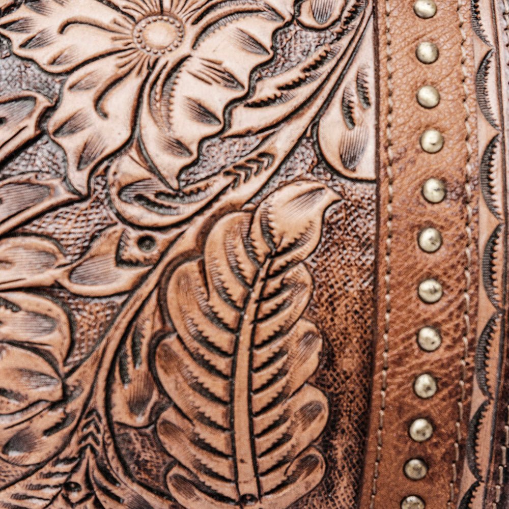 American Darling Hand Tooled Genuine Leather