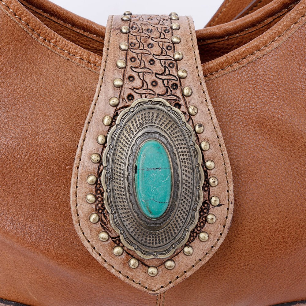 American Darling Hand Tooled Genuine Leather