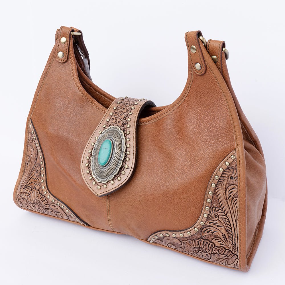 American Darling Hand Tooled Genuine Leather