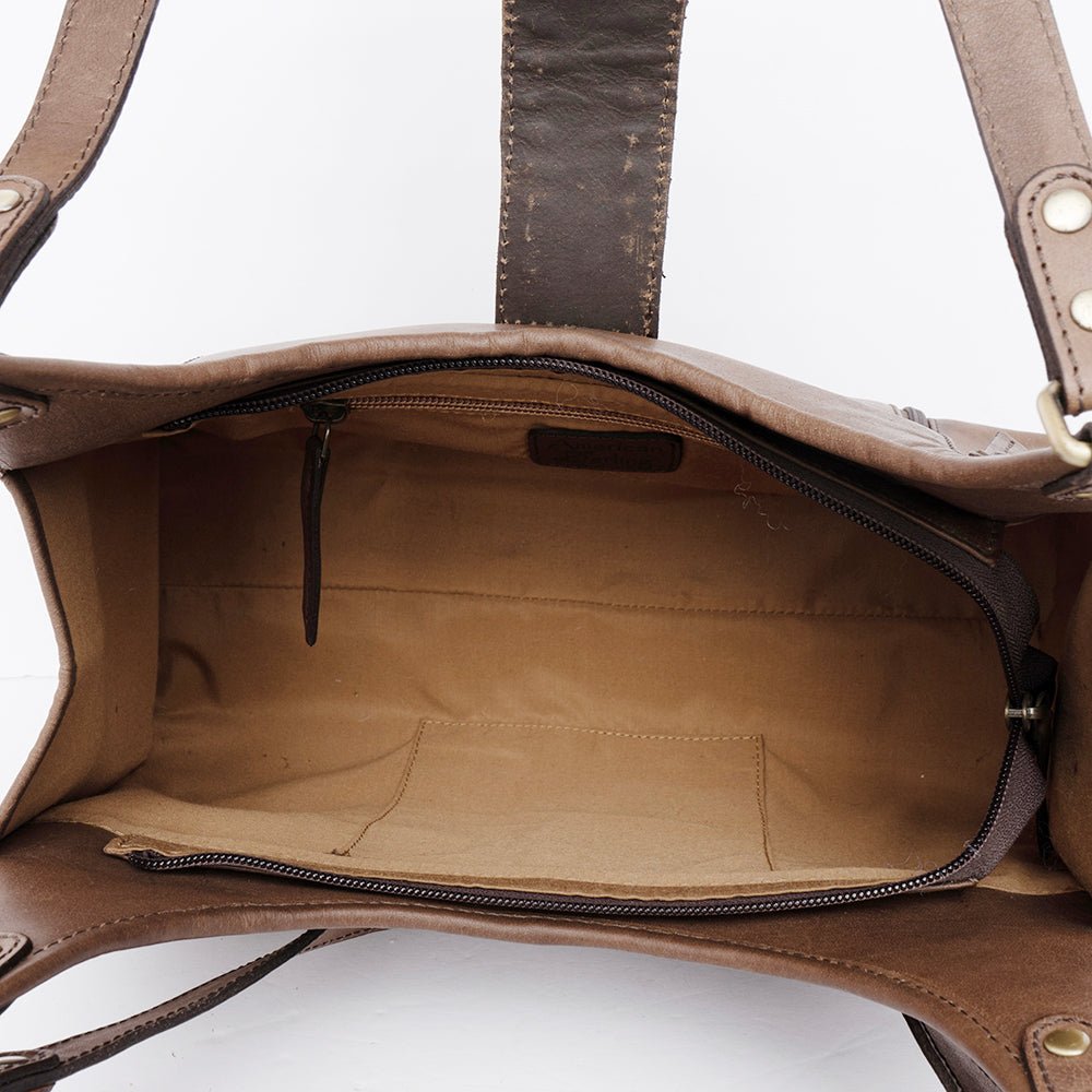 American Darling Hand Tooled Genuine Leather